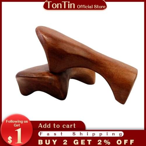Rosewood & Fragrant Wood Dog Massage Relax Abdominal Back Healthcare Massager 2pieces in 1 lot