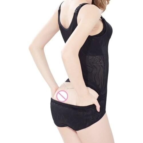 Sexy Back Take off One Piece Bodysuit Women Shaper Corset Butt Lift Hip Push up Shapewear Female Underwear Breathable Corsets