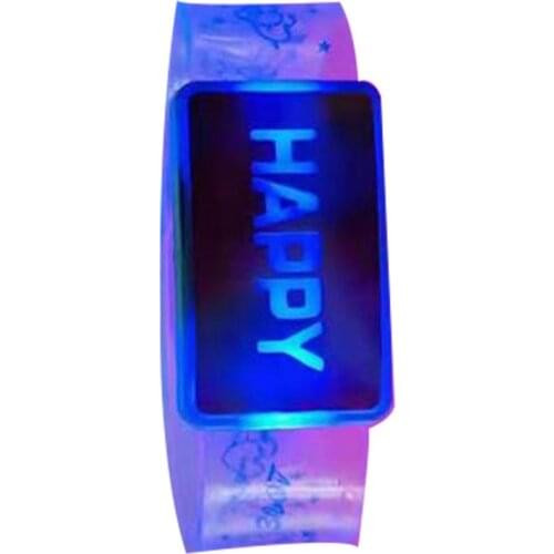 Luminous Bracelet Childrens Gift Led Flash Watch Silicone Wrist Band Festival Accessories JR Deals