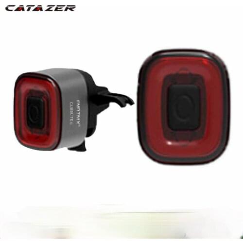 Cycling Equipment Bicycle Flashlight Bike Rear Smart Taillight Brake Sensing Waterproof LED Day Light Saddle Seatpost Light