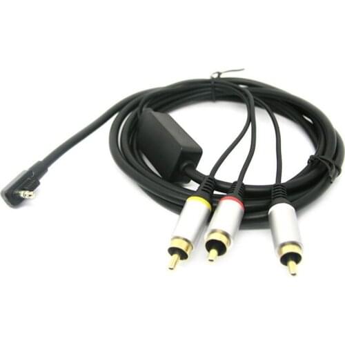 High Performance Tranfer RCA Composite AV Cable Cord For PSP 2000 1.8 Meter