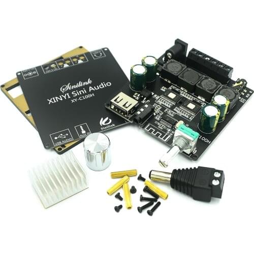 Xinyi Sini Audio 100W HiFi level stereo Bluetooth digital amplifier board module TPA3116