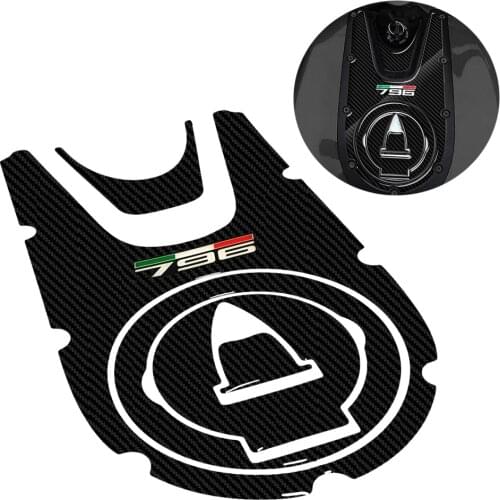 3D Motorcycle Tank Pad Protection Fuel Cap Decals Case Models Carbon-Look For DUCATI Monster 796 2008-2014
