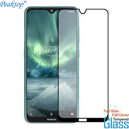 Screen Protector For Nokia 2.3 5.3 7.2 Tempered Glass 9H HD Full Glue Cover Protective Phone Film For Nokia 2.3 5.3 7.2 Glass