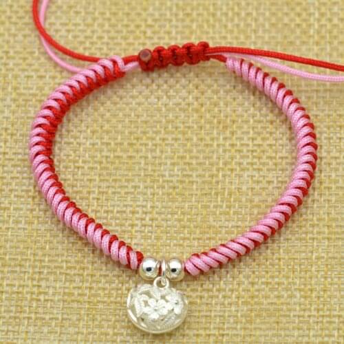 Wholesale and Retail Fashion Bracelets & Bangles 925 Sterling Silver Pendant Fine Bracelet for Women Gift Charm DIY