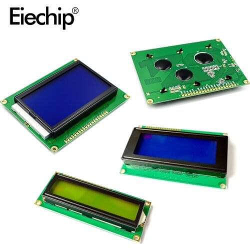 LCD Module 16x2 IIC/I2C PCF8574 LCD Display Screen,1602 2004 12864 Character LCD blue/green screen blacklight 5V for Arduino