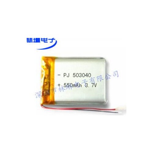 053040P 503040P with protective board 330mah 3.7V lithium polymer battery luminous shoe battery Rechargeable Li-ion Cell