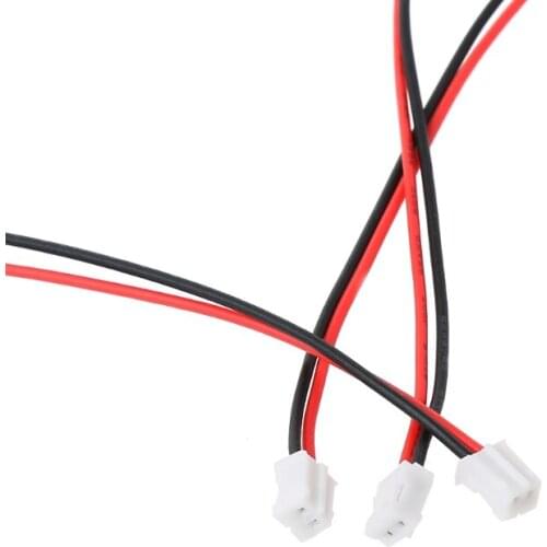 10 Sets JST XH 2.5-2 Pin Battery Connector Plug Female & Male with 120MM Wire C5AA