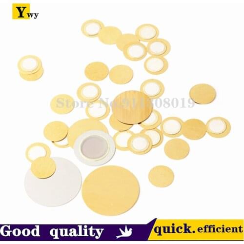 10 Pcs Piezoelectric Piezo Ceramic Wafer Plate Buzzer Loudspeaker Dia 12mm/20mm/27mm For Arduino Diy Electro Copper
