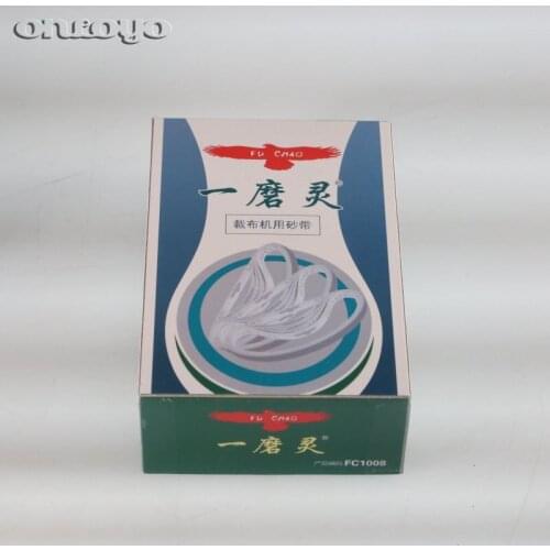 100 PCS/ One Box Abrasive Belt For Cutting Machine Medium Sand With Good Green Sand For High Speed Steel Material Knife