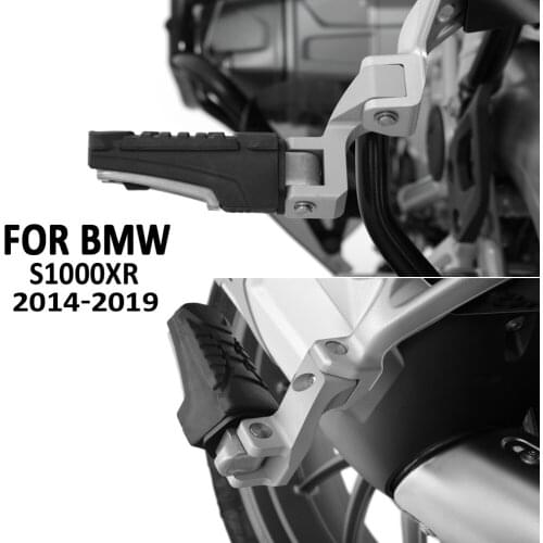 2014-2019 FOR BMW S1000XR NEW Motorcycle Silver Foot Peg Passenger Footpegs Lowering Kit S 1000 XR