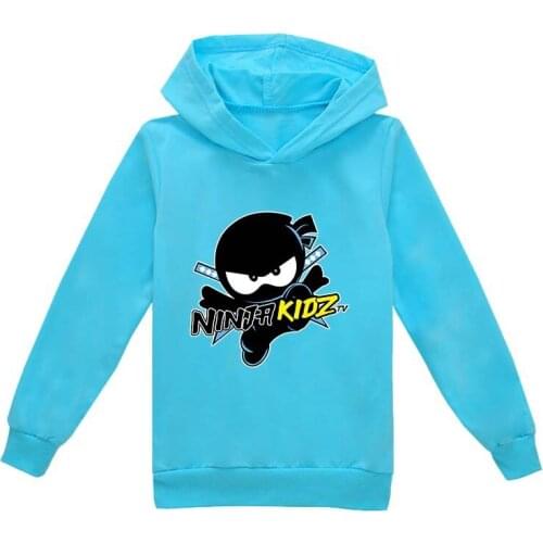 2021 Kids Clothes Girls 2-16 Teenage Tshirt SPY NINJA Sweater Boys Hooded Sweatershirt Baby Pink Shirt Costumes for Kids hoodies