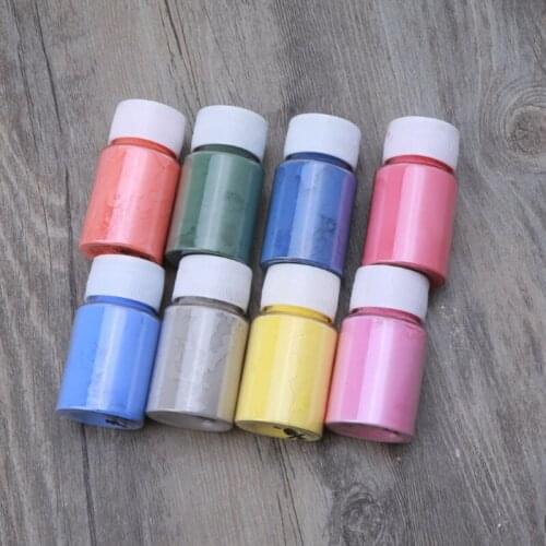 8 Colors Thermochromic Temperature Activated Pigment Powder Heat Sensitive Color Changing Powder Paint Resin Epoxy Art