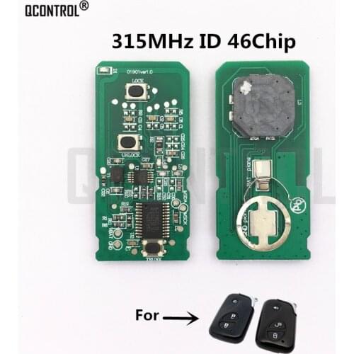 QCONTROL Car Remote Control Smart Key Electronic Circuit Board for BYD for G3/L3/F0/S6 Encrypted 46 chip