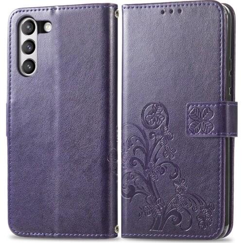 For Cove Samsung S21 FE Case Shockproof Magnetic Leather Phone Bag Case For Samsung Galaxy S21 FE Cover For Samsung S21 FE Case