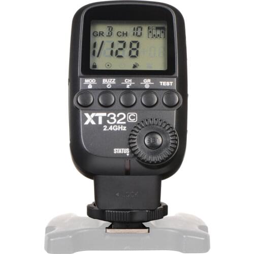 Godox XT32C Wireless Power-Control Flash Trigger Transmitter 2.4G Wireless X System Cameras 1/8000s High-Speed Sync for Canon