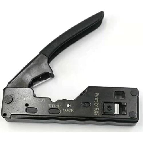 Multifunctional network crimping pliers telephone network cable pliers can crimp CAT.6 network cable pliers free shipping