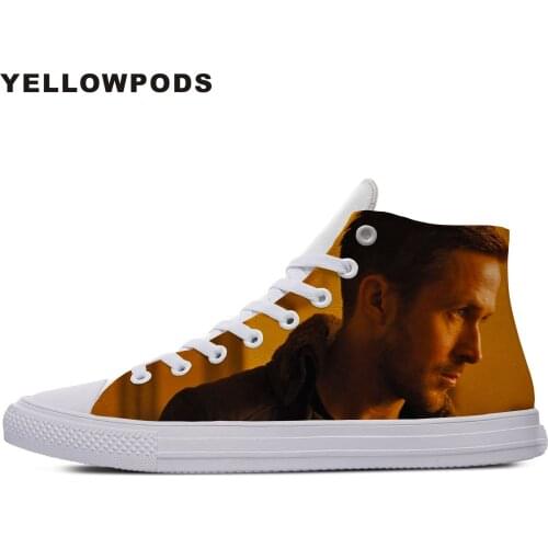 Casual Shoes Mens White Handiness Action Movie For Blade Runner 2049 Comfort Walking Shoes Lace Up Men Fashion Footwear Man