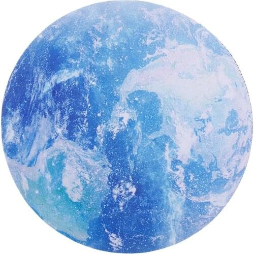 Anti-skid Round Mouse Pad Gaming Mouse Pad Wear-resistant Rubber Mouse Pad Suitable for Home Game Office