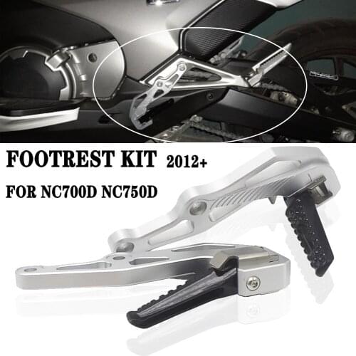 NEW Motorcycle Accessories CNC Footrest Kit For HONDA NC750D NC 750D NC750 D Foot Pegs 2012+ NEW Motorcycle Accessories CNC Foo