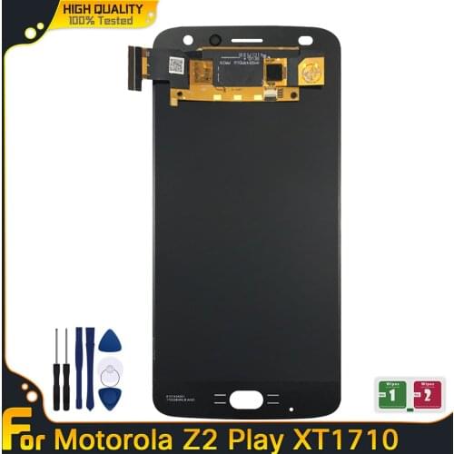 LCD Display For Motorola Moto Z2 Play XT1710 Display Touch Screen Digitizer Assembly For Moto Z2 Play LCD Replacement Parts