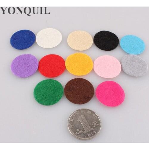 Many Color 2.0CM Round Felt Accessory Patch Circle Felt Pads,DIY Flower Material,2000PCS/LOT