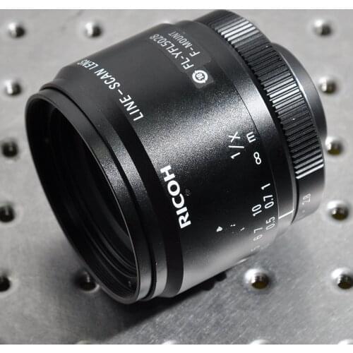RICOH FL-YFL5028-F-MOUNT LINE-SCAN LENS 50mm 1：2.8 camera lens