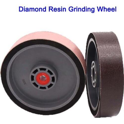 URAN 6inch 150x25.4x38mm Soft Diamond Resin Grinding Wheel Suitable for Jade Agate Jadeite Polishing Hole Size Changeable Tool