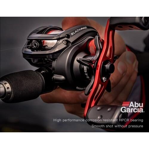 USA Abu Garcia Black Max3 BMAX3 Right Left Hand Baitcasting Fishing Reel 5BB 6.4:1 202g Max Drag 8kg Saltwater Fishing Tackle