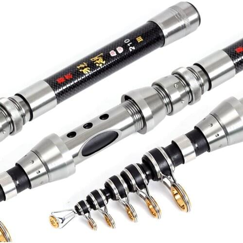 Fishing Rod Carbon Telescopic Rod Ultrashort Mini Sea Fishing Rod Long Cast Rod Portable Rod Fishing Equipment Fishing Tools