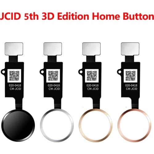 JC Home Button JCID 5th Generation 3D Universal Touch Fingerprint Flex Cable For iPhone 7 7plus 8 8plus Return Button