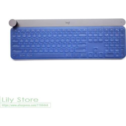 For Logitech Craft Wireless Keyboard mechanical keyboard protector skin film game office desktop keyboard anti dust cover