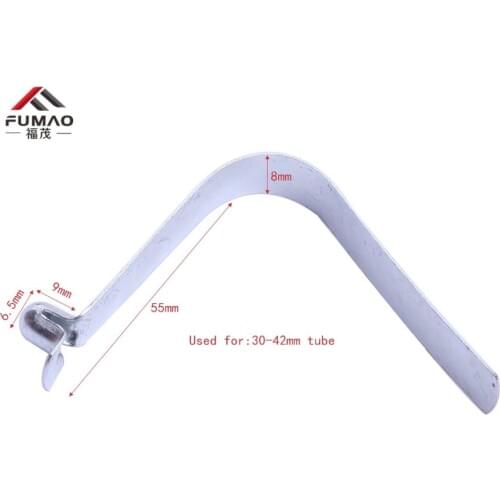 6mm diameter X8mm height button Paddle Tent Pole Push Button Spring Snap Clip Locking Tube Pin