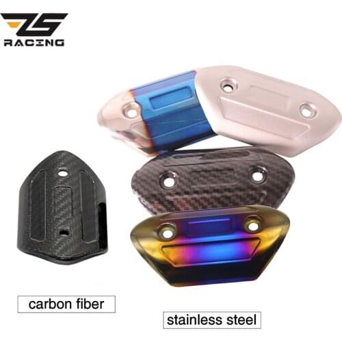 ZS Racing 40-63mm Motorcycle Exhaust Muffler Pipe Protector Heat Shield Cover Guard Anti-scalding Cover Motocross Parts