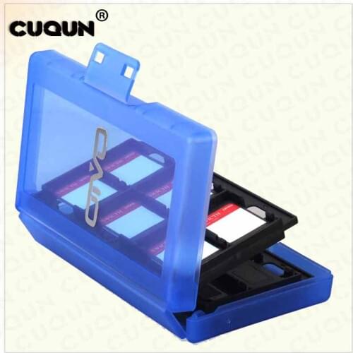 24 In 1 Portable Game Cards Case For Nintend Switch ABS Shockproof Hard Shell Storage Box For Nintend Switch NS NX Game Card