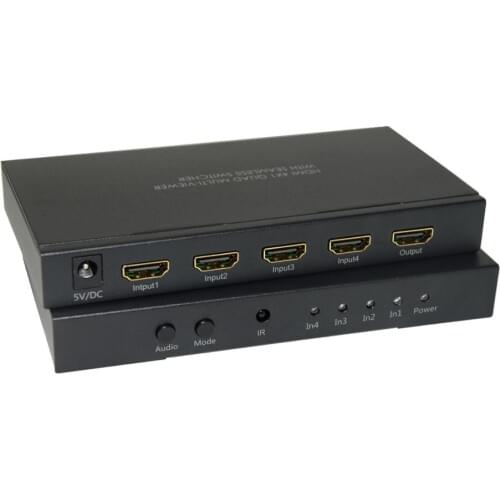 4x1 HDMI QUAD MULTI-VIEWER WITH SEAMLESS SWITCHER