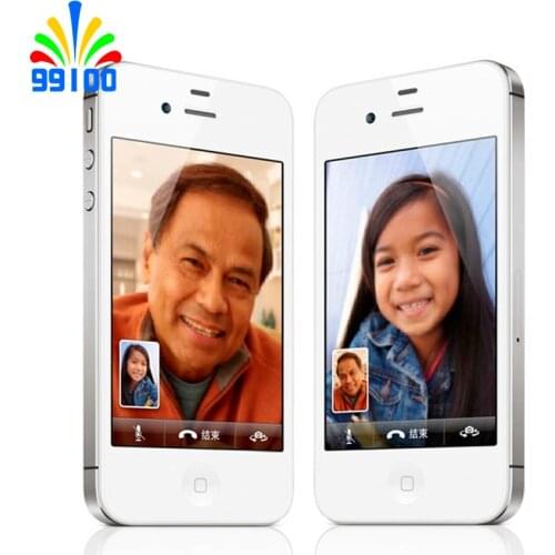 Used Original 16GB Apple Iphone 4s Cell phone A5 Dual core 512MB Storage 8MP Camera GPS 3.5'' TouchScreen