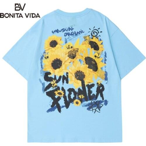 BONITA VIDA Oversized Men's T-Shirts
