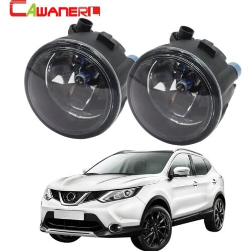 Cawanerl 100W H11 Car Halogen Fog Light Daytime Running Lamp DRL 12V For Nissan Qashqai J11 J11_ Closed Off-Road Vehicle 2013