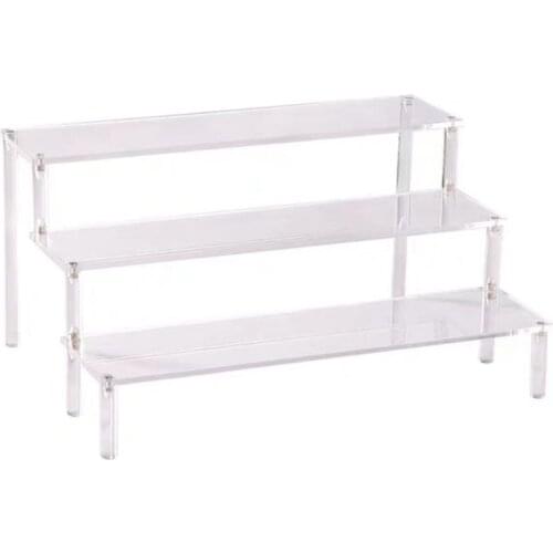 Action Figure Display Stand Toy Model Display Stand Decoration Put Doll Doll Hand Handle Trapezoidal Shelf Box Accessories