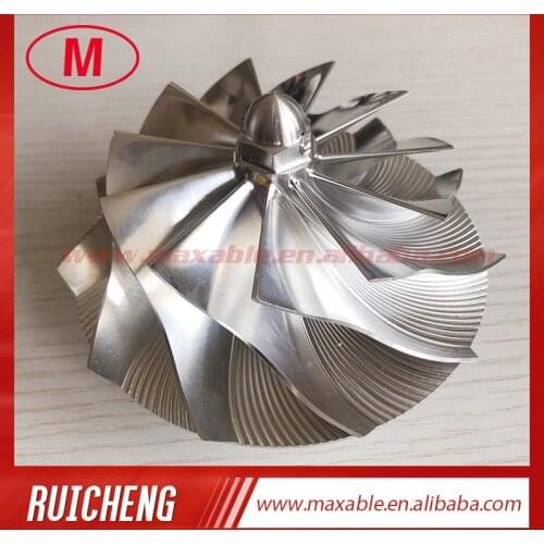 GTB4702 76.00/102.38mm 11+0 blades turbo milling/aluminum 2618/billet compressor wheel for 14201-00Z1D Upgrade