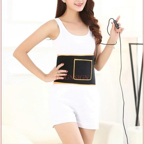 Intelligent temperature adjustable USB far infrared electric heating palace moxibustion physiotherapy waist belt for men and wom