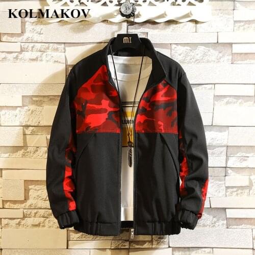 KOLMAKOV New Mens Clothing 2019 Short Jackets Men Spring Designer Bomber Jacket Man Military Style M-3XL Light Hombre Jackets