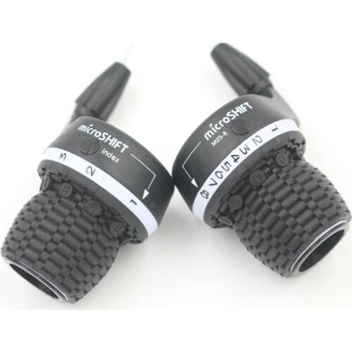 MicroSHIFT Twist 8 Speed Grip Gear Bike Shifters Conjoined DIP Compatible For Shimano Cycling Trip Derailleur