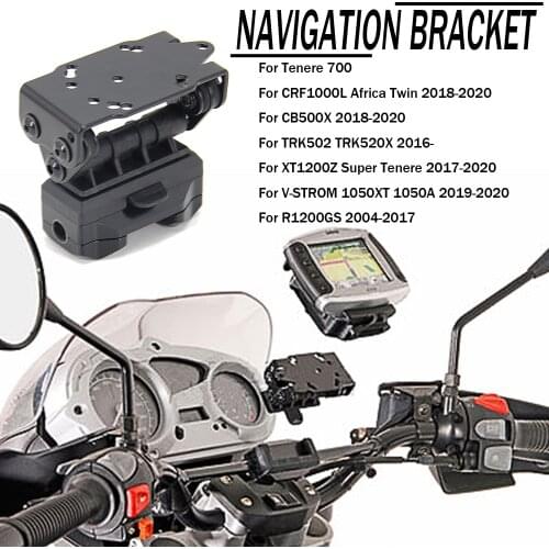 NEW 10/12mm Mobile Phone Navigation Bracket Motorcycle USB Charging Mount For BMW For Honda For Yamaha For Suzuki