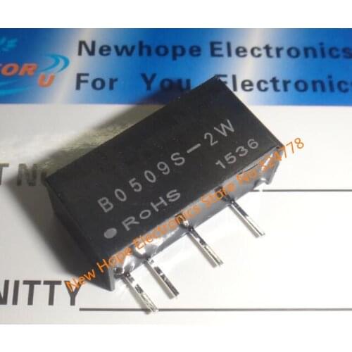New B0509S-2W DC-DC Boost power module 5V-9V Isolated module switching power supply B0509S-2W zip-4