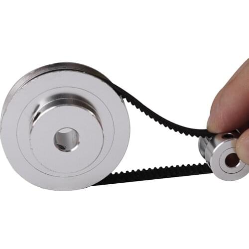 Timing Belt Pulley GT2 60teeth 20teeth Reduction 3:1/1:3 3D printer accessories belt width 6mm Bore 5&8&10mm