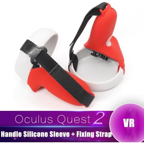 For Oculus Quest 2 VR Touch Controller Silicone Cover VR Accessories Protective Cover Skin Handle Grip For Oculus Quest 2