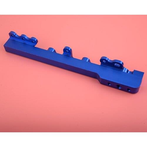 Blue Aluminum Car High Flow Volume Fuel Injector Rail Fit For Honda D Series SOHC D16