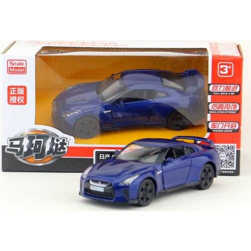 1:36 Nissan GT-R R35 Sports Car Alloy Diecast Toy Vehicle Car Model Metal Simulation Gift Toys For Children Original Box
